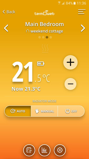 termoweb Screen 2