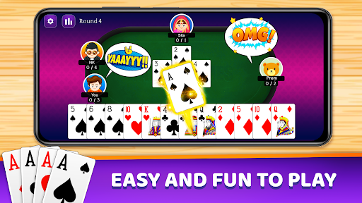 Android application Callbreak Multiplayer screenshort