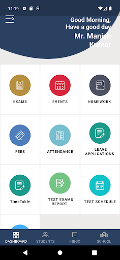 Bliss International School Screen 2