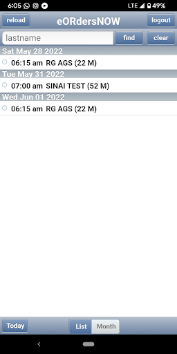 eORdersNOW Screen 3