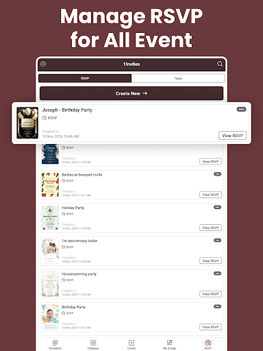 Invitation Maker + RSVP - Art & Design - apps