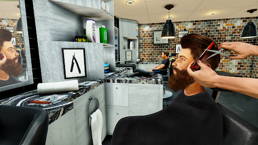 Barber Shop Hair Cut Sim Games 1.6 screenshots 4