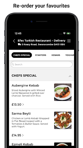 Efes Turkish Restaurant Screen 2