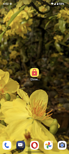 Android application Q Screen Lock screenshort