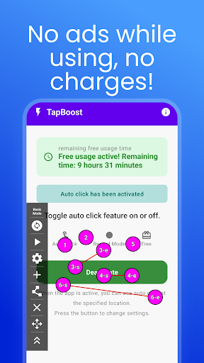 TapBoost - Auto Clicker Screenshot 1 - AppWisp.com