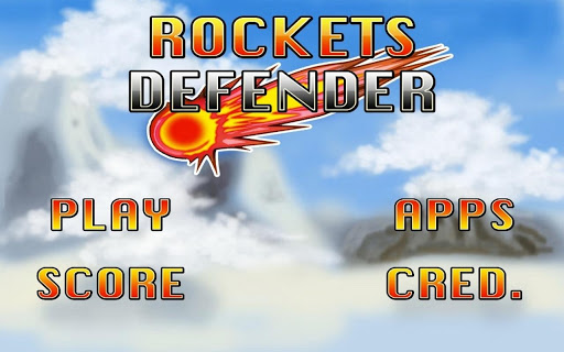Android application Rockets Defender screenshort