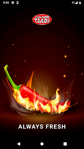 Android application Island Tacos screenshort