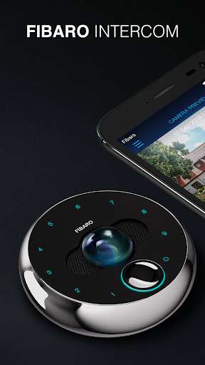 Android application Fibaro Intercom screenshort