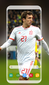 Captura de Pantalla 5 jugadores de España-wallpaper android