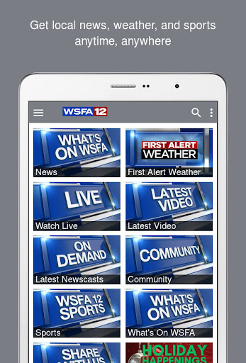Screenshot of WSFA 12 News
