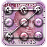 Indian Currency Pattern Lock icon