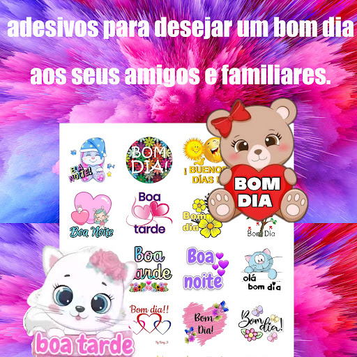 Bom dia stickers para whatsapp Screen 2