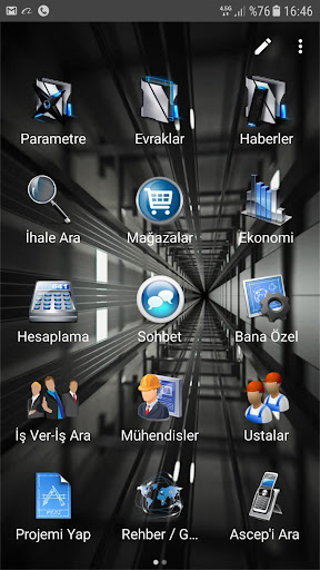 Android application Ascep Asansör screenshort