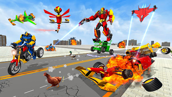 Dragon Fly Robot Car Game 3d 1.18 screenshots 1