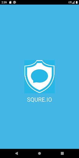 Android application SQURE.IO Messenger screenshort