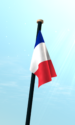 Mayotte Flag 3D Live Wallpaper Screen 3