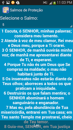 Salmos de Proteção Screen 3