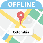 Cover Image of ダウンロード Colombia offline map  APK