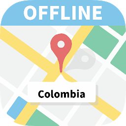 รูปไอคอน Colombia offline map
