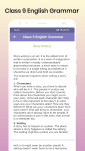 Class 9 English Grammar Notes