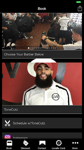 Levelz Barber Shop Screen 2