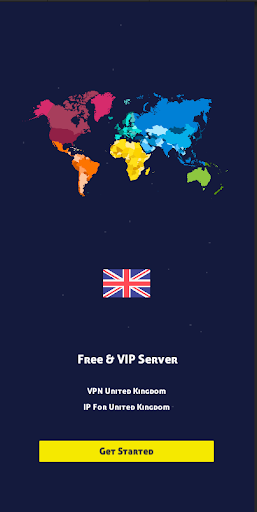 Android application VPN UK - IP for UK screenshort