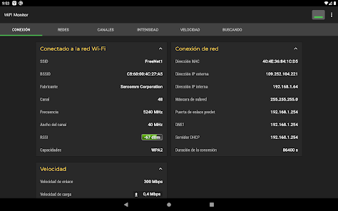 Screenshot 7 WiFi Monitor Pro android