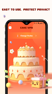 Cake VPN - reliable severs