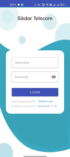 Android application Sikdar Telecom screenshort