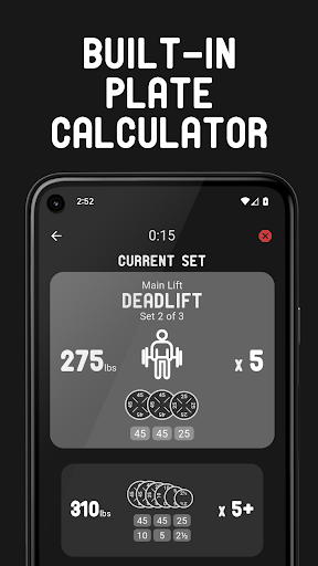 Screenshot of Five/Three/One - 531 Workouts