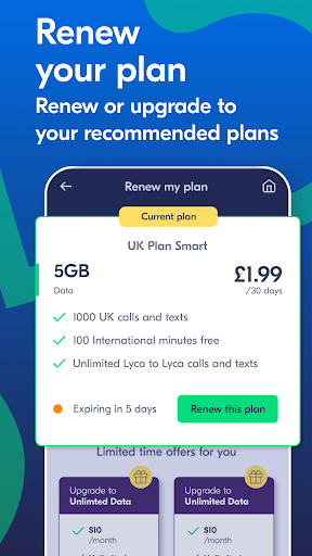 Lyca Mobile UK Screen 3