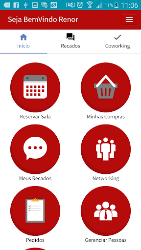 Android application Renor Coworking screenshort