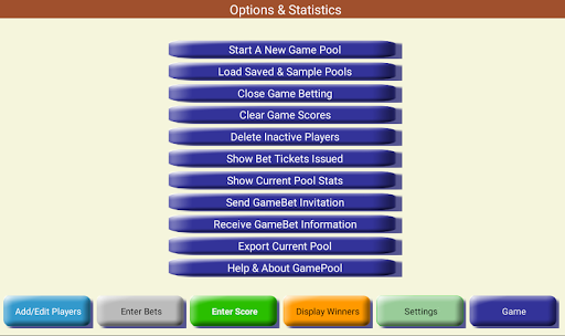 GamePool Baseball Pool App