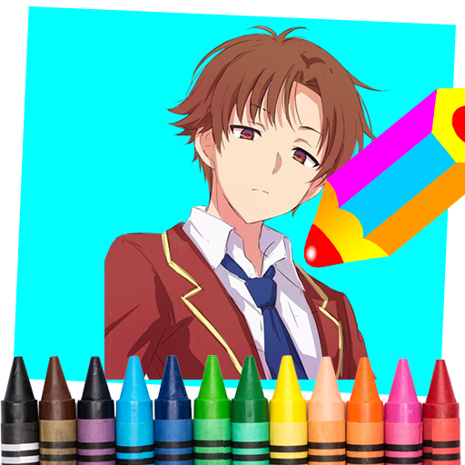 Ayanokoji Kiyotaka Coloring