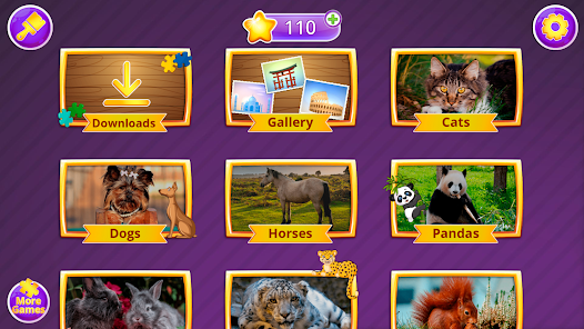 Jigsaw puzzles with animals  screenshots 1