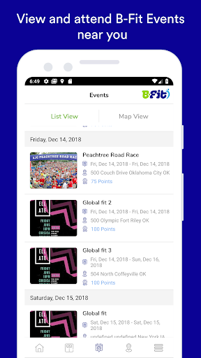 BFit Mobile - Your Benefits Ap Screen 3
