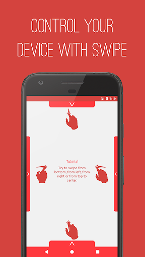 Android application T Swipe Gestures screenshort