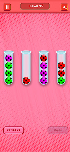 Ladybug Sort Puzzle :Miracle c Screen 3