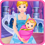 Cover Image of Tải xuống Trò chơi Cinderella sinh con  APK