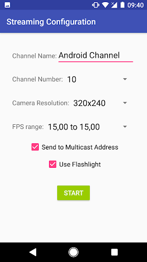 Camera Streamer Screen 3