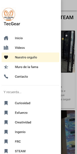 Android application TecGear screenshort
