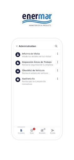 Enermar App Screen 2
