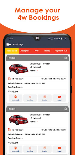 Smart Garage- Car/Bike Service Screenshot 4 - AppWisp.com