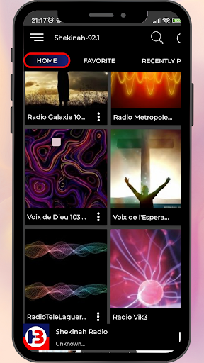 Radio Shekinah 92.1 Haiti Screen 3