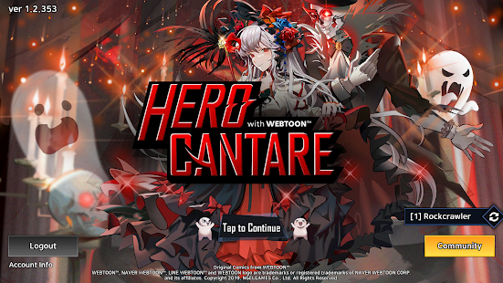 Hero Cantare with WEBTOONu2122 1.2.275 Screenshots 1