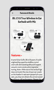 JBL C115 TWS Earbuds Guide