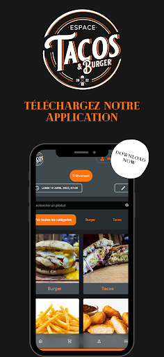 Android application Espace Tacos screenshort