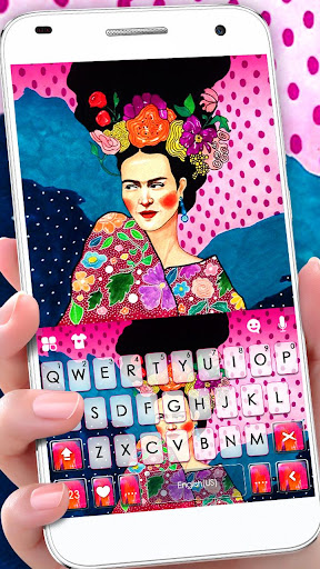 Android application Mexican Wall Art Keyboard Them screenshort
