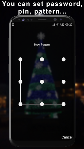 Christmas Tree Lock Screen Screen 2