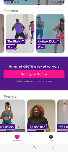 Expect — Prenatal Fitness Screen 2